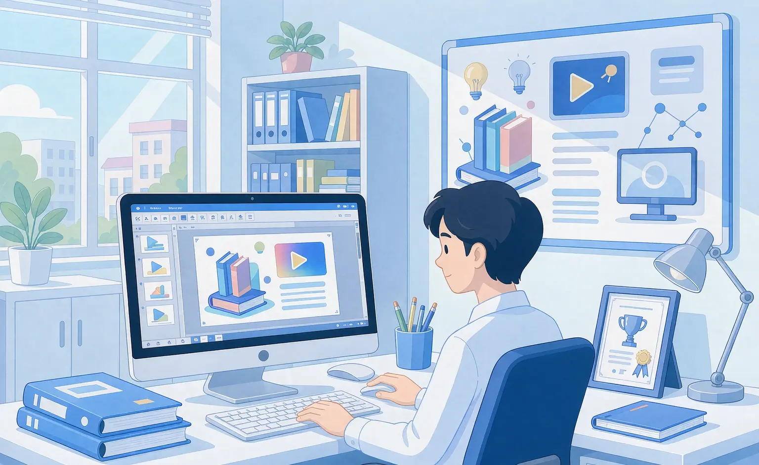 教师园地服务场景示意